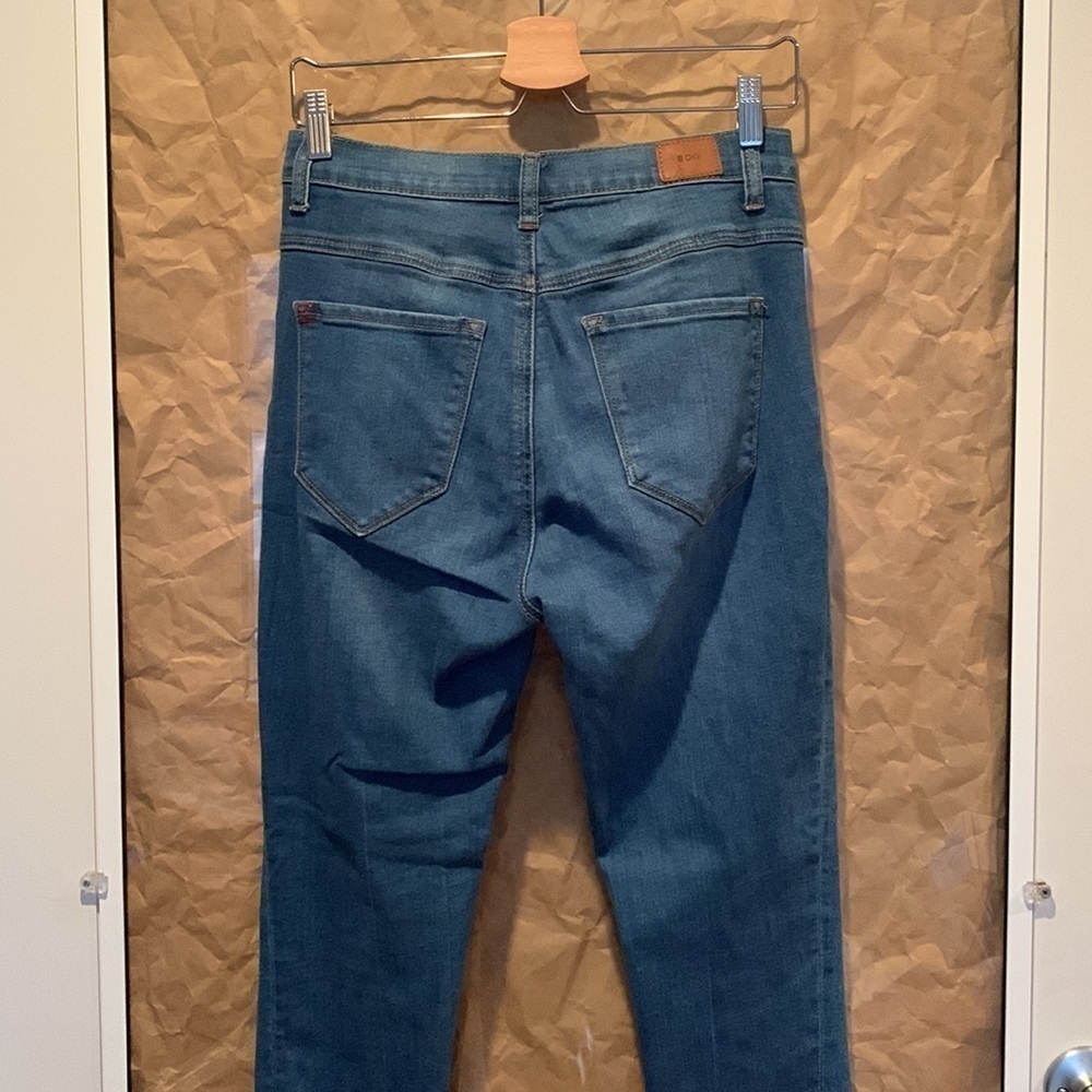 BDG | High Rise Sean Jean Ankle Blue Denim 4 Pocket Zipper Button Fly 28 W 29 L - Picture 10 of 16